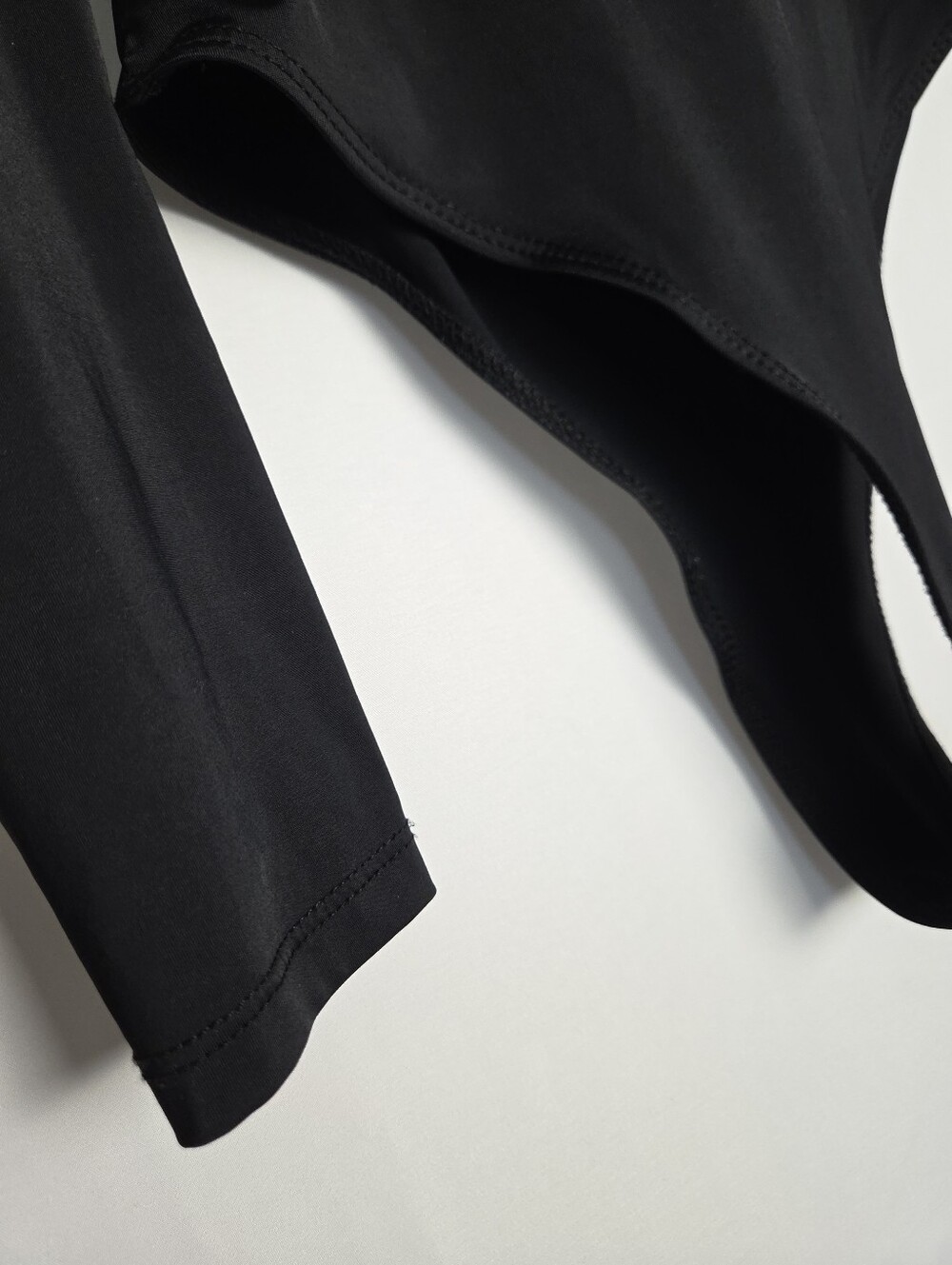Black Long Sleeve Bodysuit - Picture 3 of 8